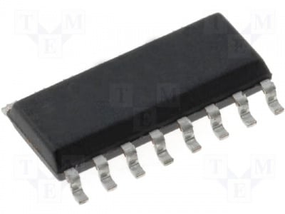 L6598D Интегрална схема:MOSFET L6598D Интегрална схема:MOSFET,драйвер; 618V; SO16